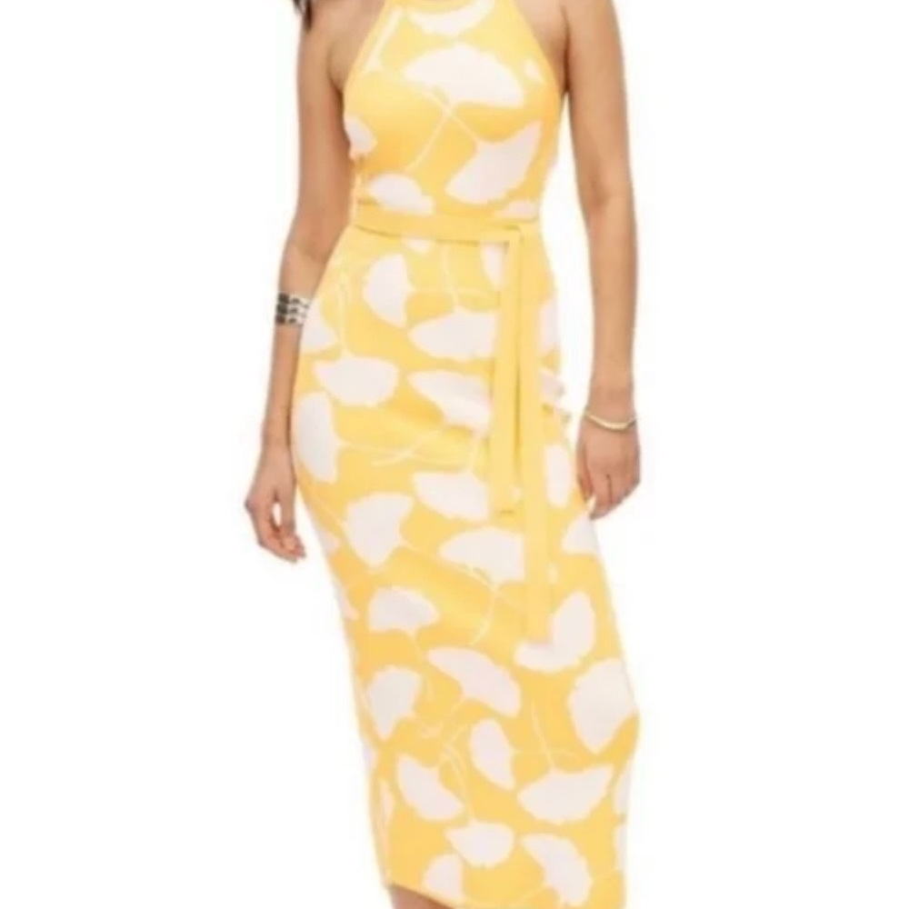 Diane Von Furstenberg for Target yellow and white dress - Picture 3 of 4